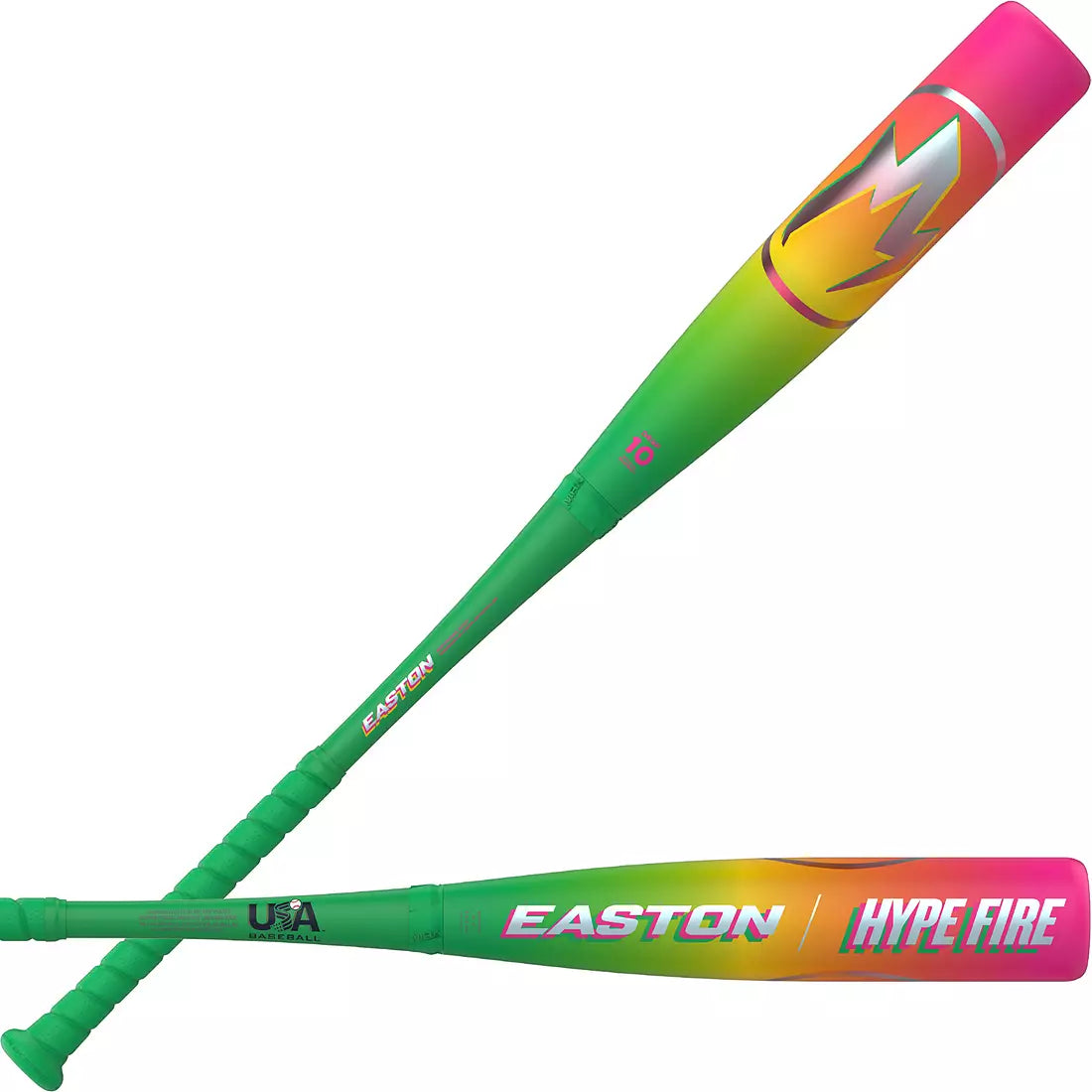 Easton 2026 Hype Fire USA Baseball Bat (-10) | Nutmeg Sporting Goods