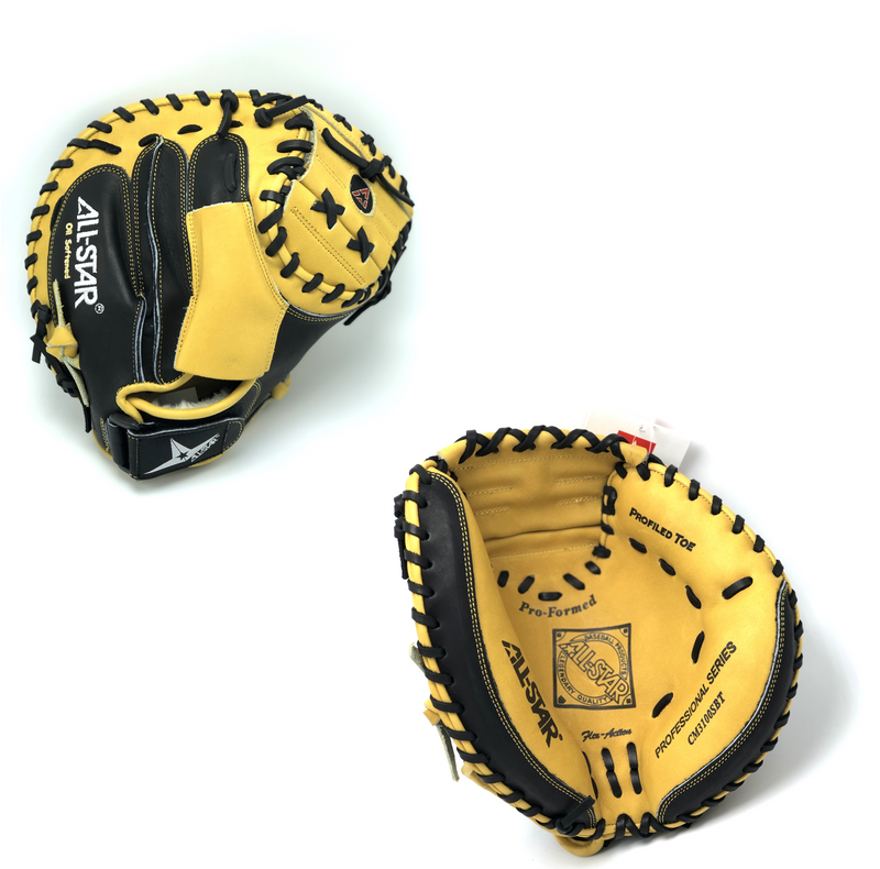 All-Star Pro Advance CM3100SBT Baseball Catcher's Mitt - 33.5" - Nutmeg Sporting Goods
