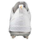 Mizuno Dominant 4 White Low Metal Men's Cleats