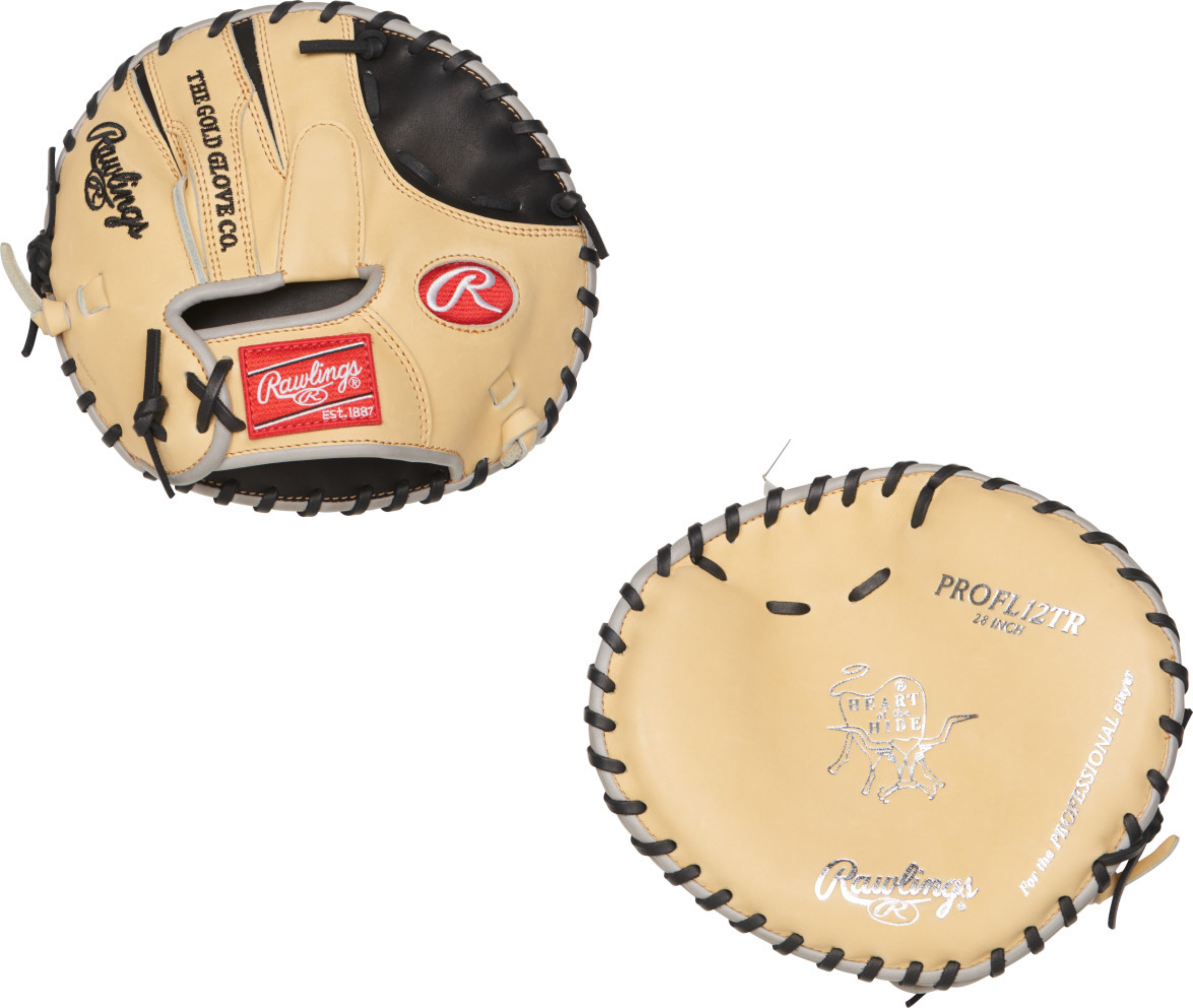 Rawlings Heart of The Hide 28 Pancake Training Glove PROFL12TR