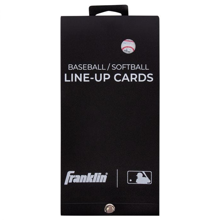 Franklin Baseball/Softball Line-Up Cards - Nutmeg Sporting Goods