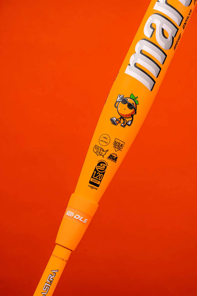 Marucci Limited Edition Asura Glow Series Citrus Spark Fastpitch Softball Bat (-10)