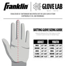 Franklin Powerstrap Hi-Lite Infinite Series Adult Batting Gloves