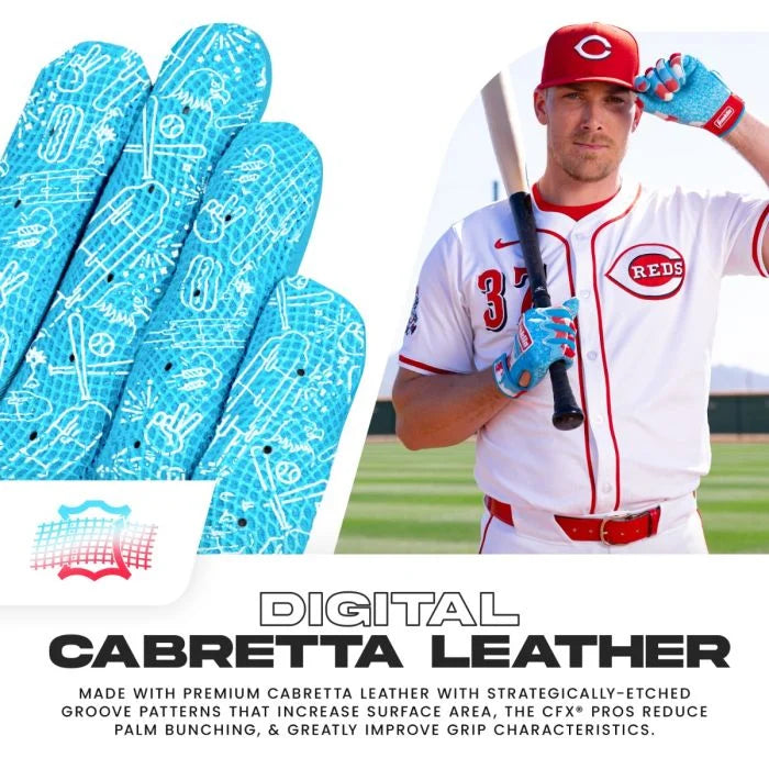 Franklin CFX® Pro Jewel Event Fourth Of July Youth Batting Gloves