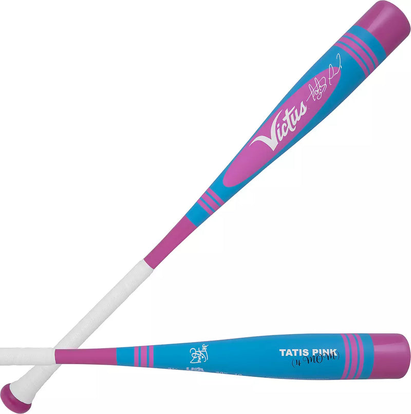 Victus Tatis Victus Vibe Pro-Crayon Tatis Pink USA Baseball Bat (-10) | Nutmeg ...