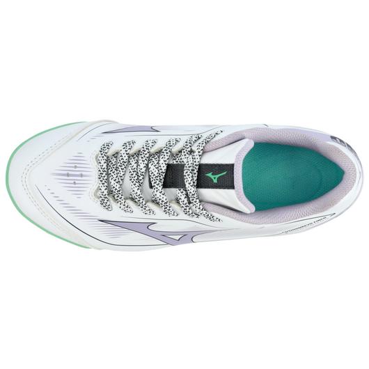Mizuno Cushionrevo Finch Jr. Girl's Cleats White/Lavender