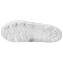 Mizuno Cushionrevo Finch Jr. Girl's Cleats White/Silver