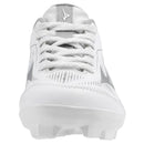 Mizuno Cushionrevo Finch Jr. Girl's Cleats White/Silver