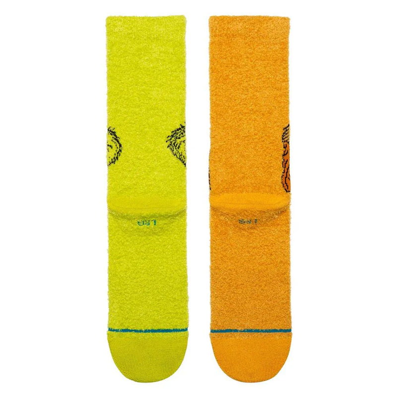 Stance Grinch and Max Crew Socks