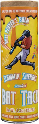 Ball Player's Balm: Slammin' Sherbet Scented Bat Tack