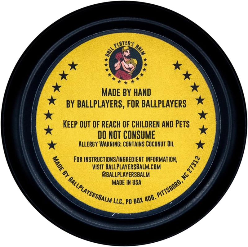 Ball Player's Balm: 2oz. Luxury Pro Glove Conditioner