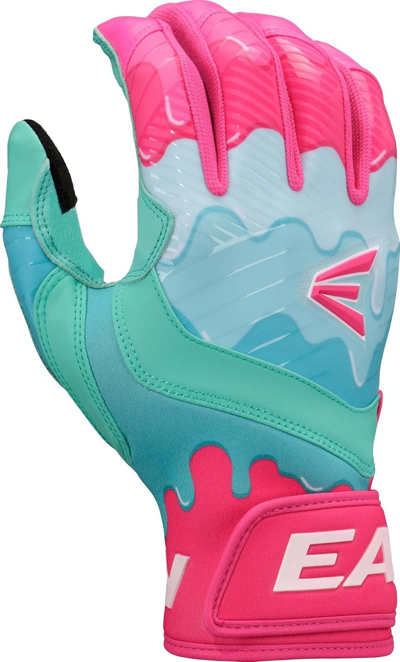 Easton Walk-Off Ethos Drip Youth Baseball Batting Gloves