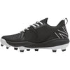 New Balance FuelCell 4040v6 Black with White Low Molded Men's Cleats