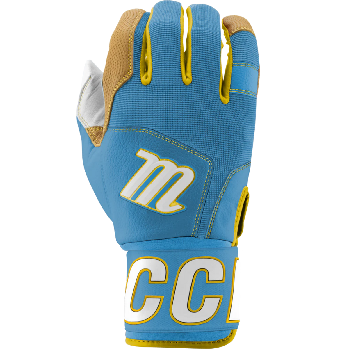 Marucci Blacksmith Full Wrap V2 Batting Glove Black/Pink | Bangin' At