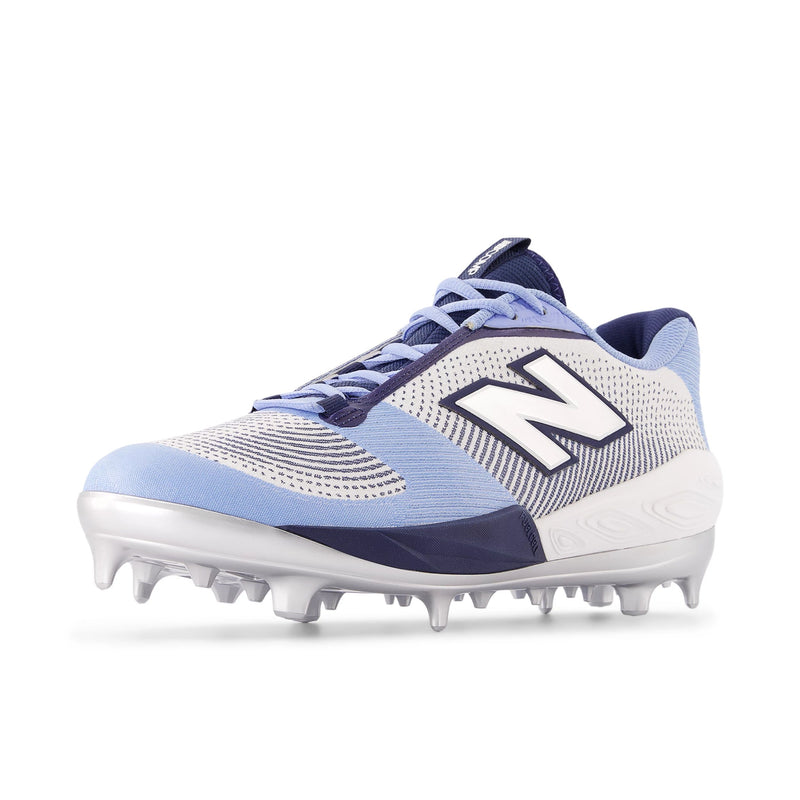 New Balance FuelCell Compv4 Sky Blue/White/Navy Low TPU Men's Cleats