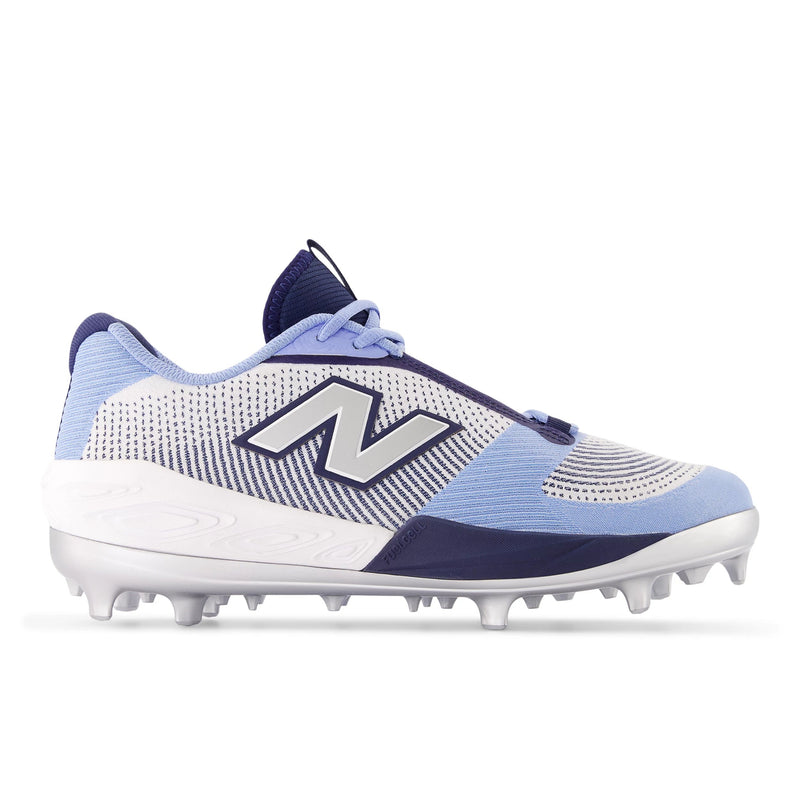 New Balance FuelCell Compv4 Sky Blue/White/Navy Low TPU Men's Cleats