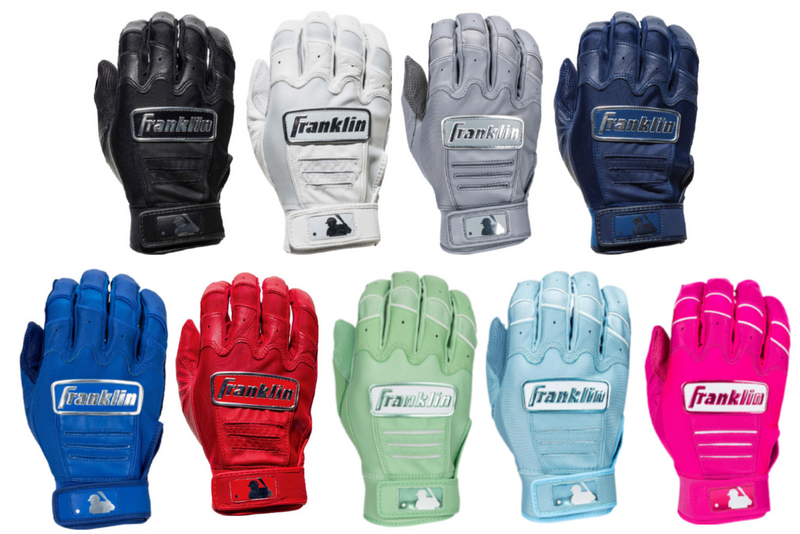 Franklin CFX Pro Full Color Chrome Adult Batting Gloves