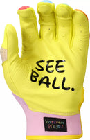 Easton Women's Ghost Ethos Happiness Project Fastpitch Softball Batting Gloves