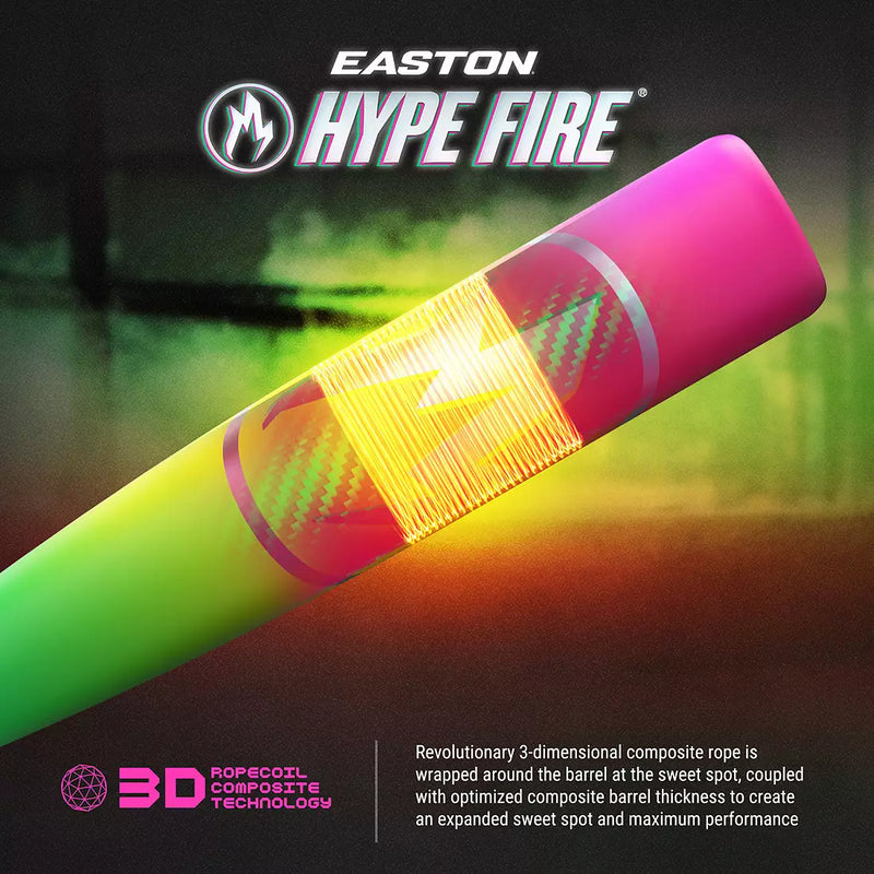 Easton 2026 Hype Fire USA Baseball Bat (-5)