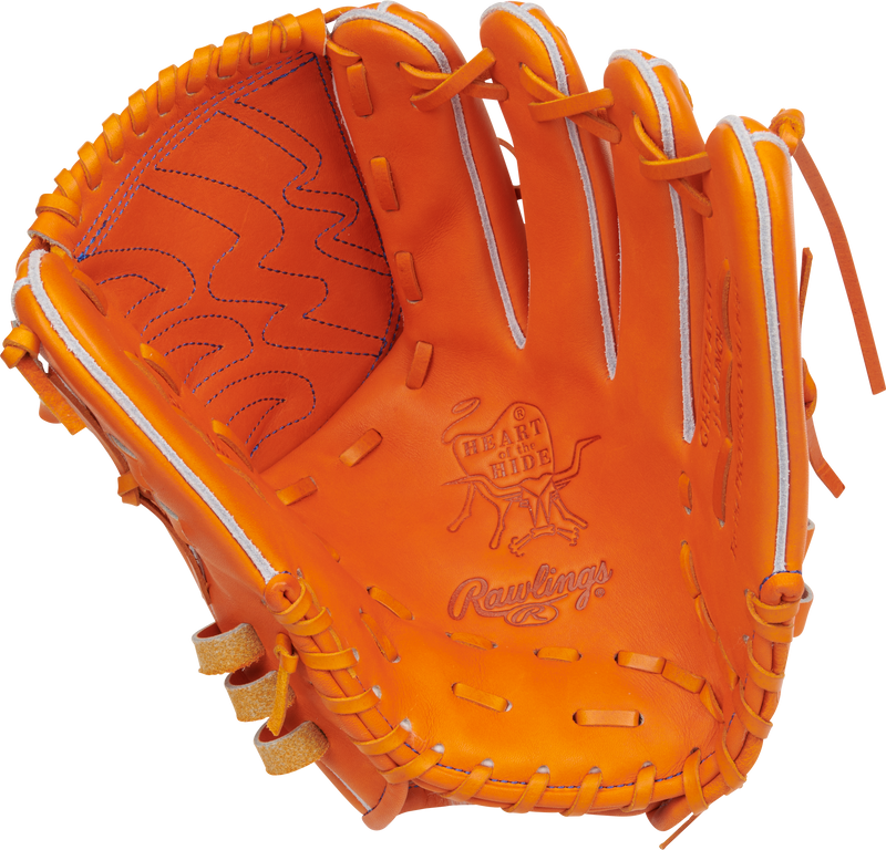 Rawlings Heart of the Hide Japan Series GH3FHPA15W-ORG Pitcher's Glove - 11.75"