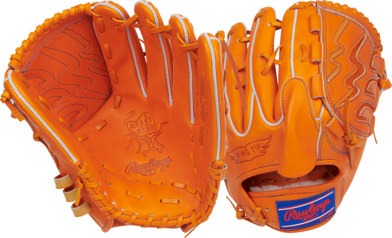 Rawlings Heart of the Hide Japan Series GH3FHPA15W-ORG Pitcher's Glove - 11.75"