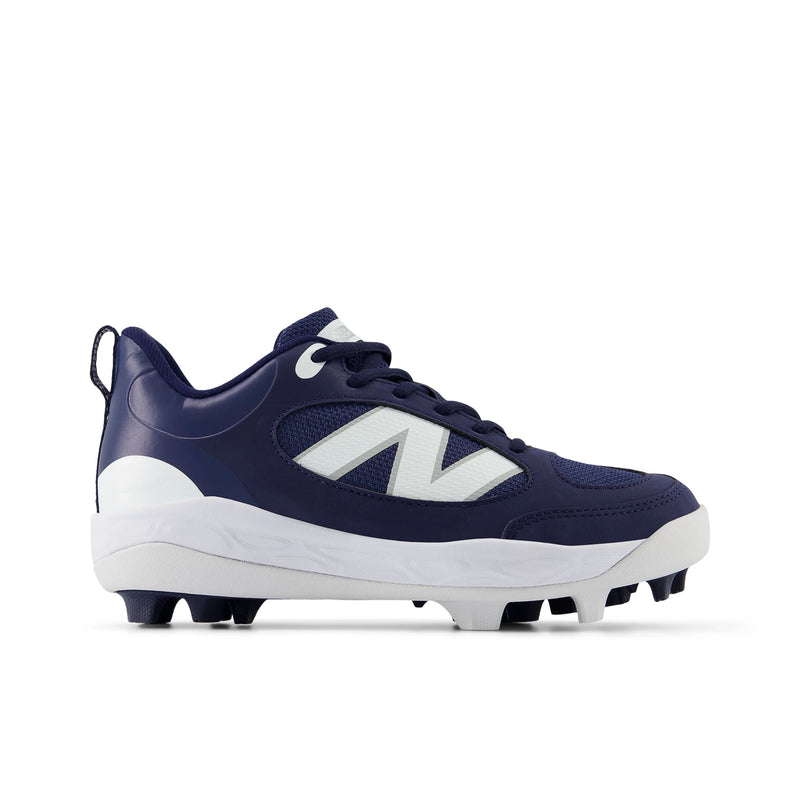 New Balance 3000v7 Navy Youth Molded Cleats