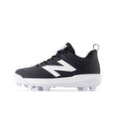 New Balance 4040v8 Black Youth Molded Cleats
