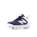 New Balance 4040v8 Navy Youth Molded Cleats