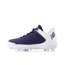 New Balance 4040v8 Navy Youth Molded Cleats
