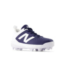 New Balance 4040v8 Navy Youth Molded Cleats