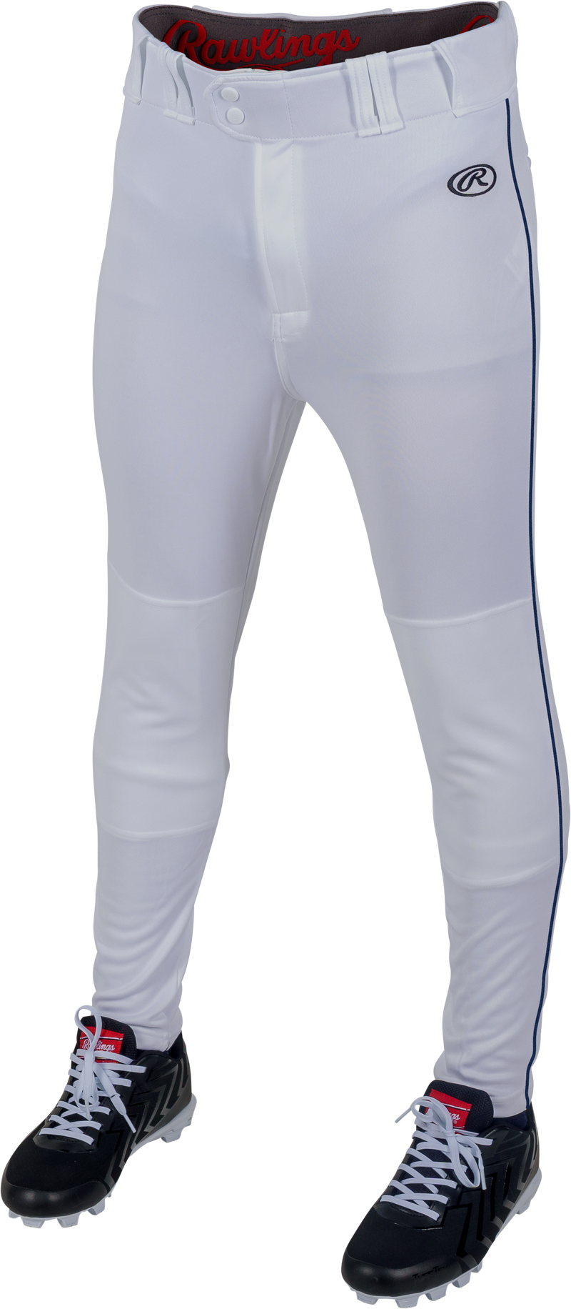 Rawlings Launch Jogger Youth Baseball Pants with Piping