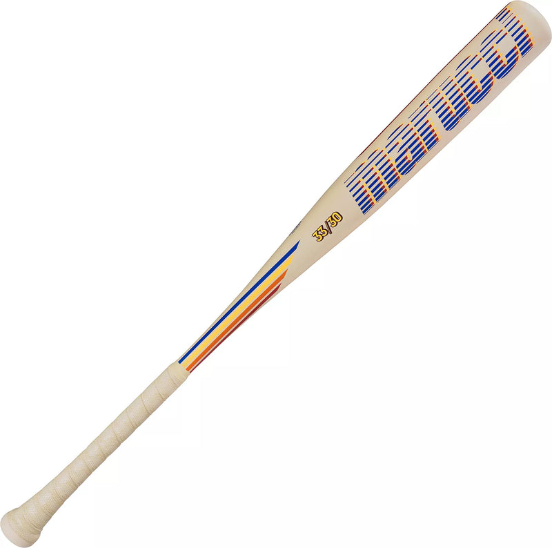 Marucci Limited Edition CATX RCKLESS Rewind Cream BBCOR Baseball Bat (-3)