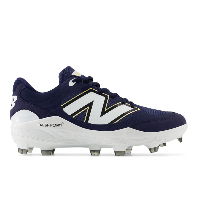 New Balance Fresh Foam 3000v7 Navy/White Low TPU Men's Cleats