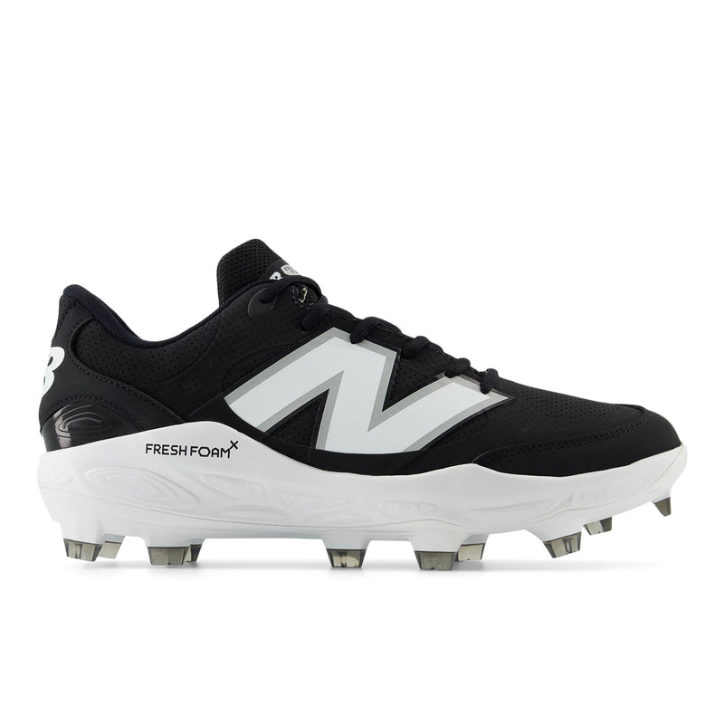 New Balance Fresh Foam 3000v7 Synthetic Black/White Low TPU Men's Cleats