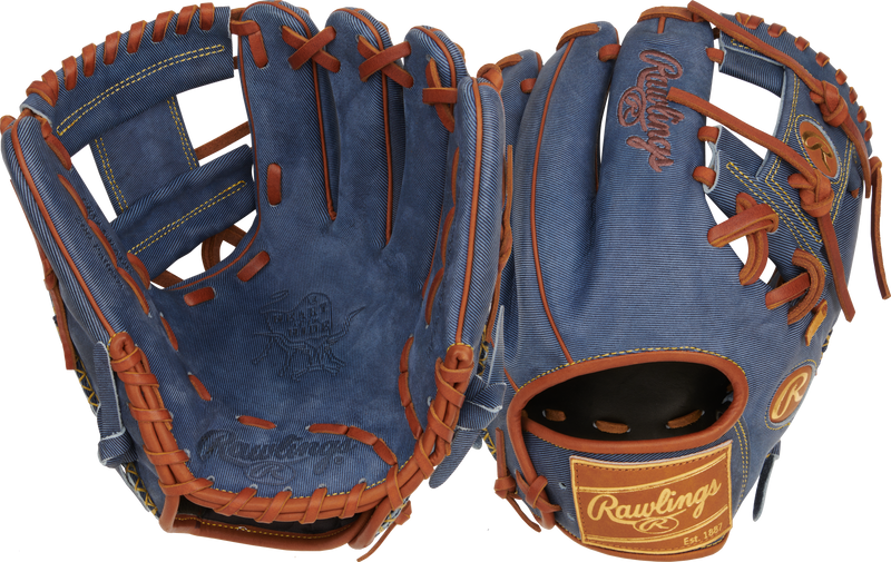 Rawlings Heart of the Hide Pro Denim Series PRO204-2D Infield Glove - 11.5"