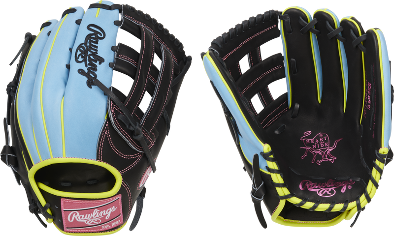 Rawlings ColorSync 8.0 Heart of the Hide PRO3039-6BCB Outfield Glove - 12.75"