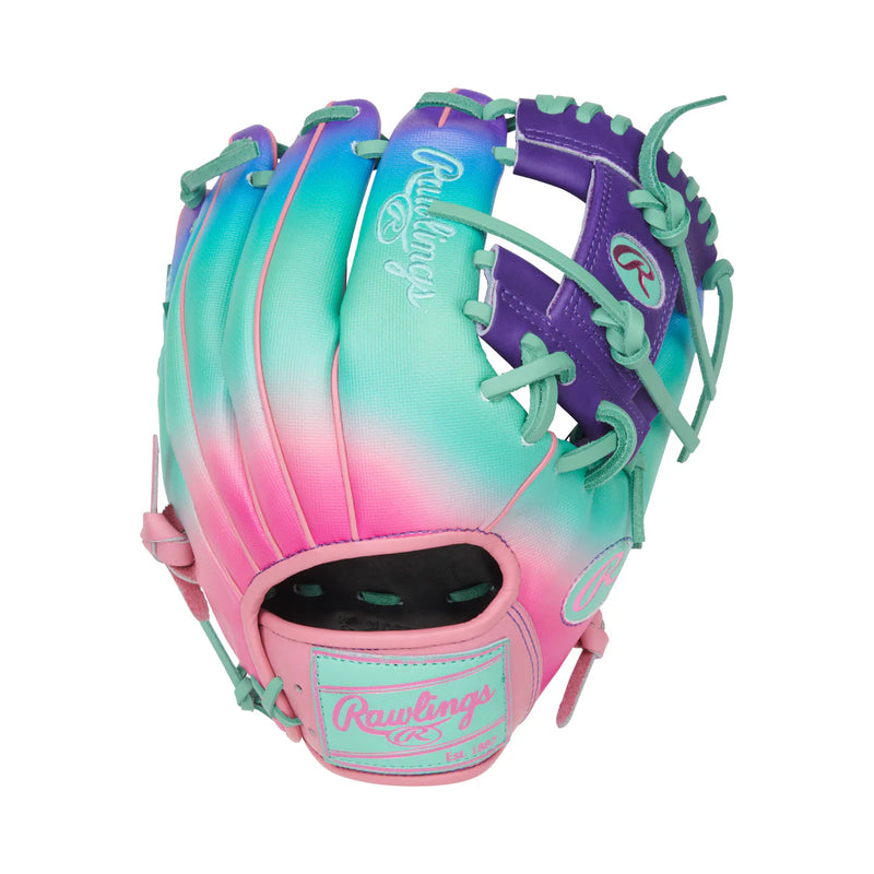 Rawlings Heart of the Hide Funburst PROR204-2PUP Infield Glove - 11.5"