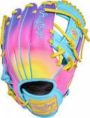 Rawlings Heart of the Hide Funburst 2.0 ContoUR Fit PROR204U-2CBY Infield Glove - 11.5" - Nutmeg Sporting Goods