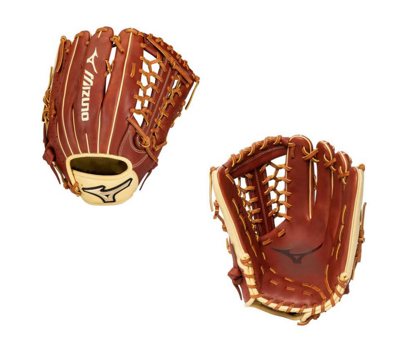Mizuno Prime Elite Outfield Baseball Glove 12.75 Nutmeg Sporting Goods