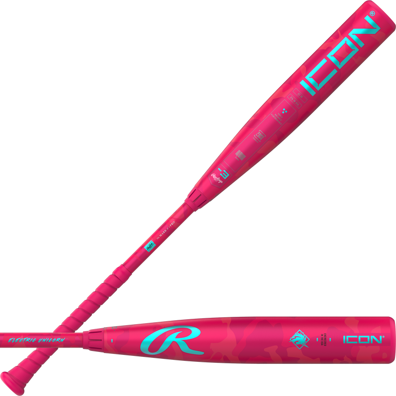 Rawlings 2025 Limited Edition Icon Electric Unicorn BBCOR Baseball Bat