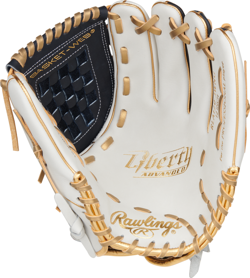 Rawlings Liberty Advanced Color Series RLA120-3WNG Fastpitch Softball Glove - 12"