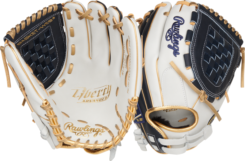 Rawlings Liberty Advanced Color Series RLA120-3WNG Fastpitch Softball Glove - 12"