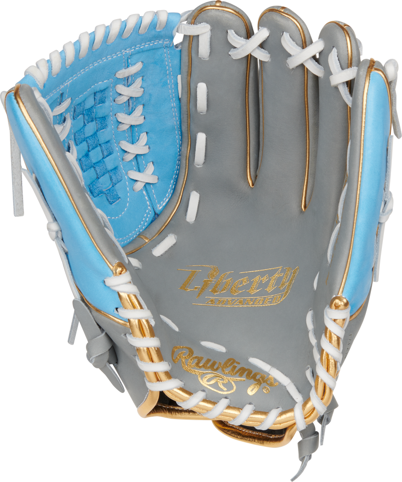 Rawlings Liberty Advanced Color Series RLA125-18GCB Fastpitch Softball Glove - 12.5"