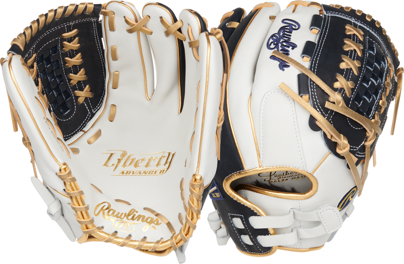 Rawlings Liberty Advanced Color Series RLA125 18WNG Fastpitch Softball Glove 12.5 Nutmeg Sporting Goods