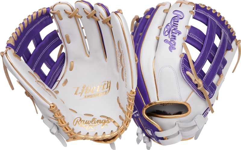 Rawlings Liberty Advanced Color Series RLA1275SB-6WPUG Fastpitch Softball Glove - 12.75"