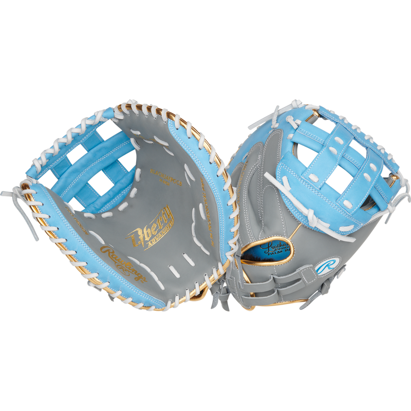 Rawlings Liberty Advanced Color Series RLACM34FPGCB Fastpitch Catcher's Softball Mitt - 34"