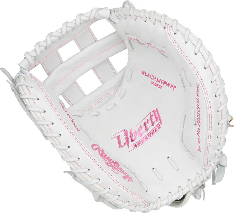 Rawlings Liberty Advanced Color Series RLACM34FPWP Fastpitch Catcher's Softball Mitt - 34"