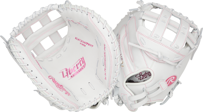 Rawlings Liberty Advanced Color Series RLACM34FPWP Fastpitch Catcher's Softball Mitt - 34"