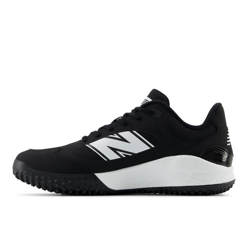 New Balance 3000v7 Black with White Turf Trainer