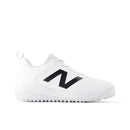 New Balance 4040v8 White Youth Turfs